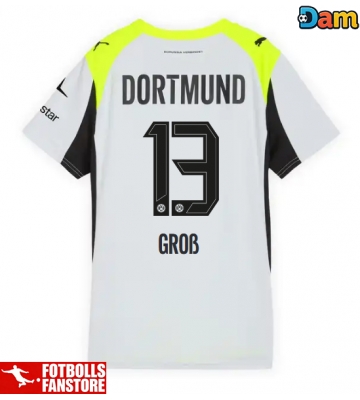 Borussia Dortmund Pascal Gross #13 Bortatröja Dam 2025-26 Kortärmad